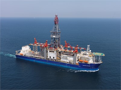 Arrival Of The Drillship Tungsten Explorer